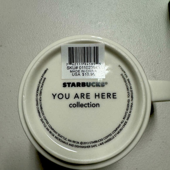 Starbucks Las Vegas You Are Here Collection 14oz Coffee Mug NIB - Picture 4 of 6